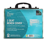Etree Standard 2 Seat Bench Cover, Reversible Green & Black