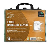 Etree Standard Large Barbecue Cover, Reversible Green & Black