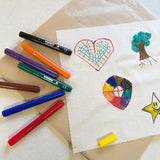Lou-bees Kids Design Your Own Beeswax Wraps Kit,