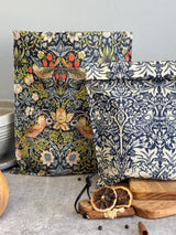 Lou-bees William Morris Beeswax Bag