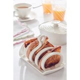 Portmeirion Sophie Conran Porcelain Toast Rack, White