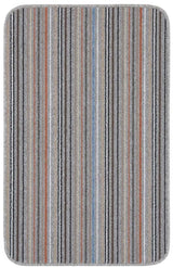 The Rugs - Stockholm Grey/Clay Washable Mat