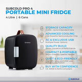 Subcold Pro Mini Fridge - 4L