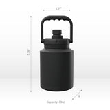 Asobu Puramic™ Mini Jug, 33 oz, Black