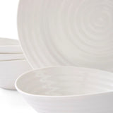 Portmeirion Sophie Conran Porcelain Dinner Set, 12 Piece, White