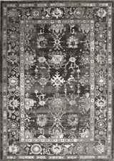 Anatolia Dark Grey Vintage Rug by The Rugs