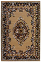 Maestro Traditional Brown Rug | 100% polypropylene