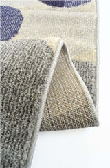 The Rugs Villa Blue Abstract Rug
