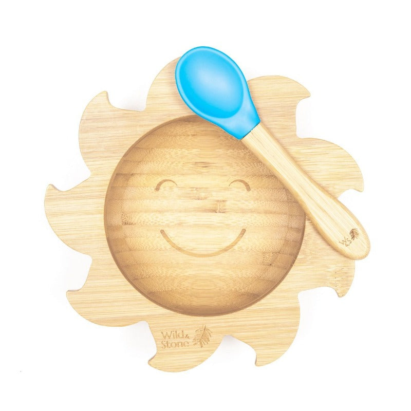 Wild & Stone Baby Bamboo Weaning Bowl Set - You Are My Sunshine