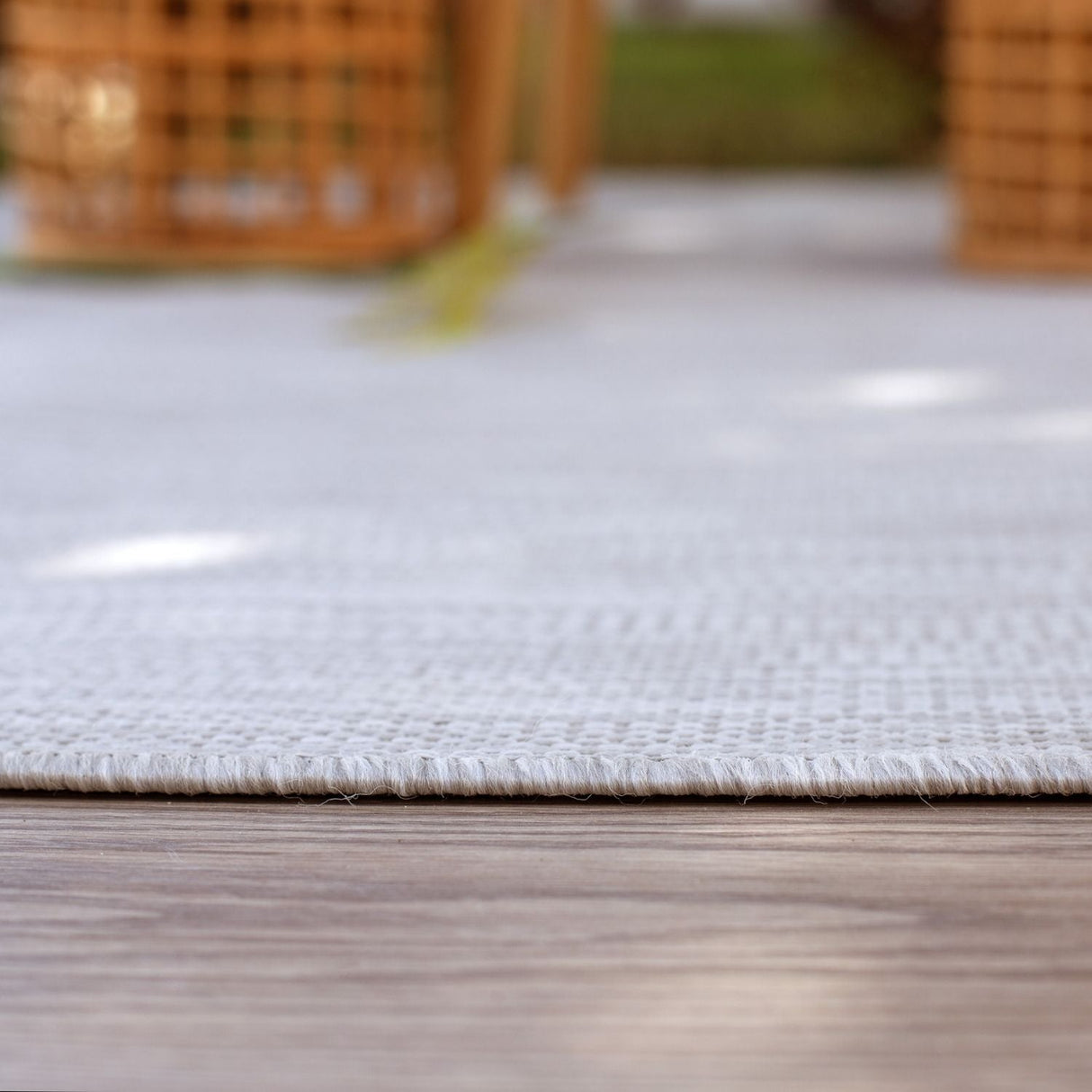 Ecology Outdoor Rug Grey 500G | Weather‑Resistant Patio
