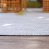 Ecology Outdoor Rug Grey 500G | Weather‑Resistant Patio