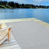 Ecology Outdoor Rug Grey 500G | Weather‑Resistant Patio