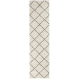 Moroccan Ivory Shaggy Rug 500 | The Rugs