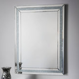 Pagazzi Wynton 38x28cm Silver Wall Mirror