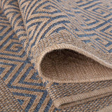 Nature Outdoor Weather‑Resistant Patio & Garden Rug Blue | The Rugs