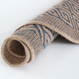 Nature Outdoor Weather‑Resistant Patio & Garden Rug Blue | The Rugs