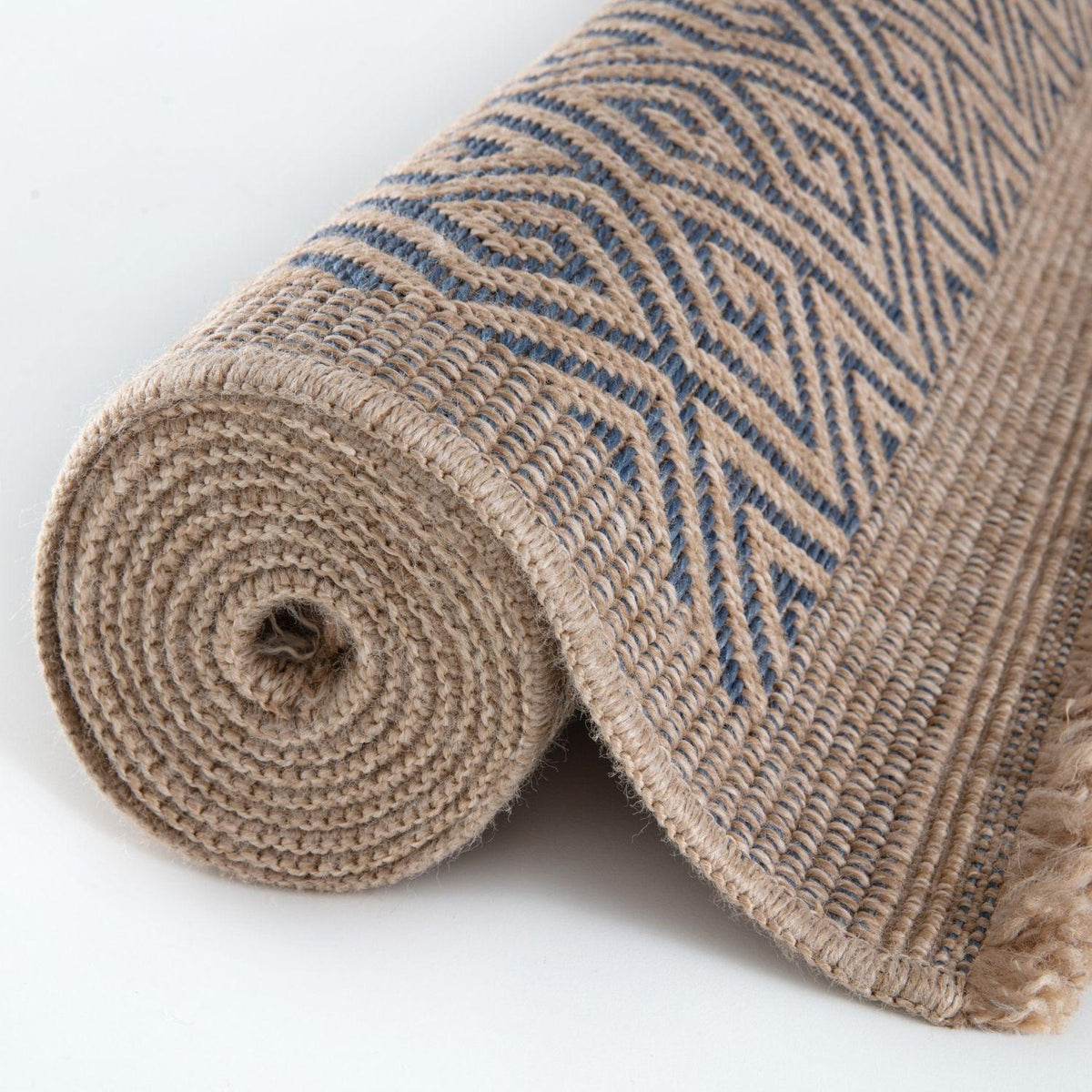 Nature Outdoor Weather‑Resistant Patio & Garden Rug Blue | The Rugs