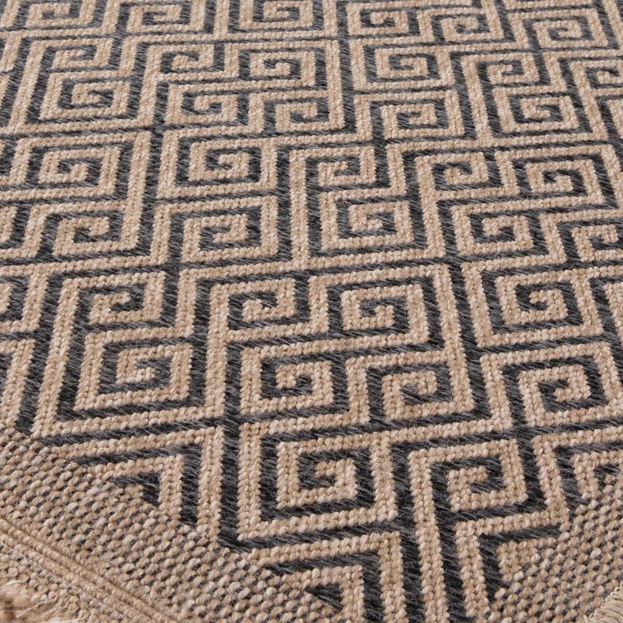 Nature Outdoor Rug Dark Grey by The Rugs