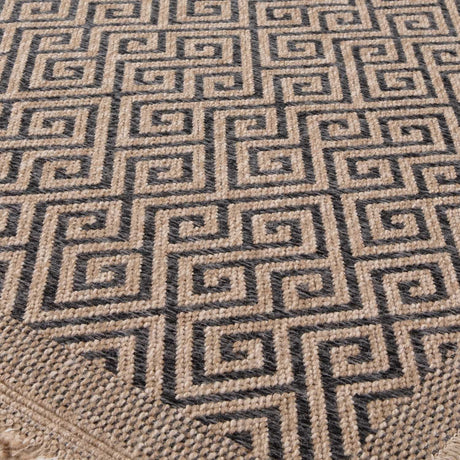 Nature Outdoor Rug Dark Grey by The Rugs