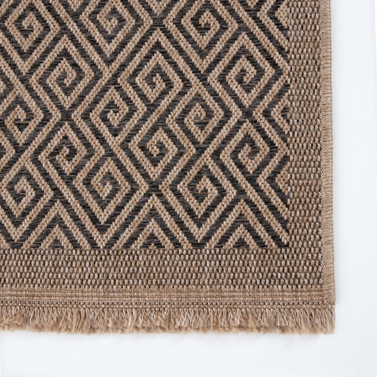 Nature Outdoor Rug Dark Grey by The Rugs