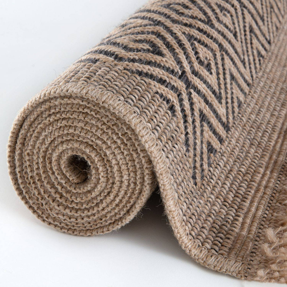 Nature Outdoor Rug Dark Grey by The Rugs