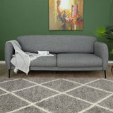 Moroccan Grey Shaggy Rug | 510
