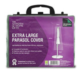 Etree Standard Extra Large Parasol Cover, Reversible Green & Black