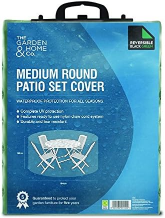 Etree Medium Round Patio Set Cover Waterproof Garden Protector