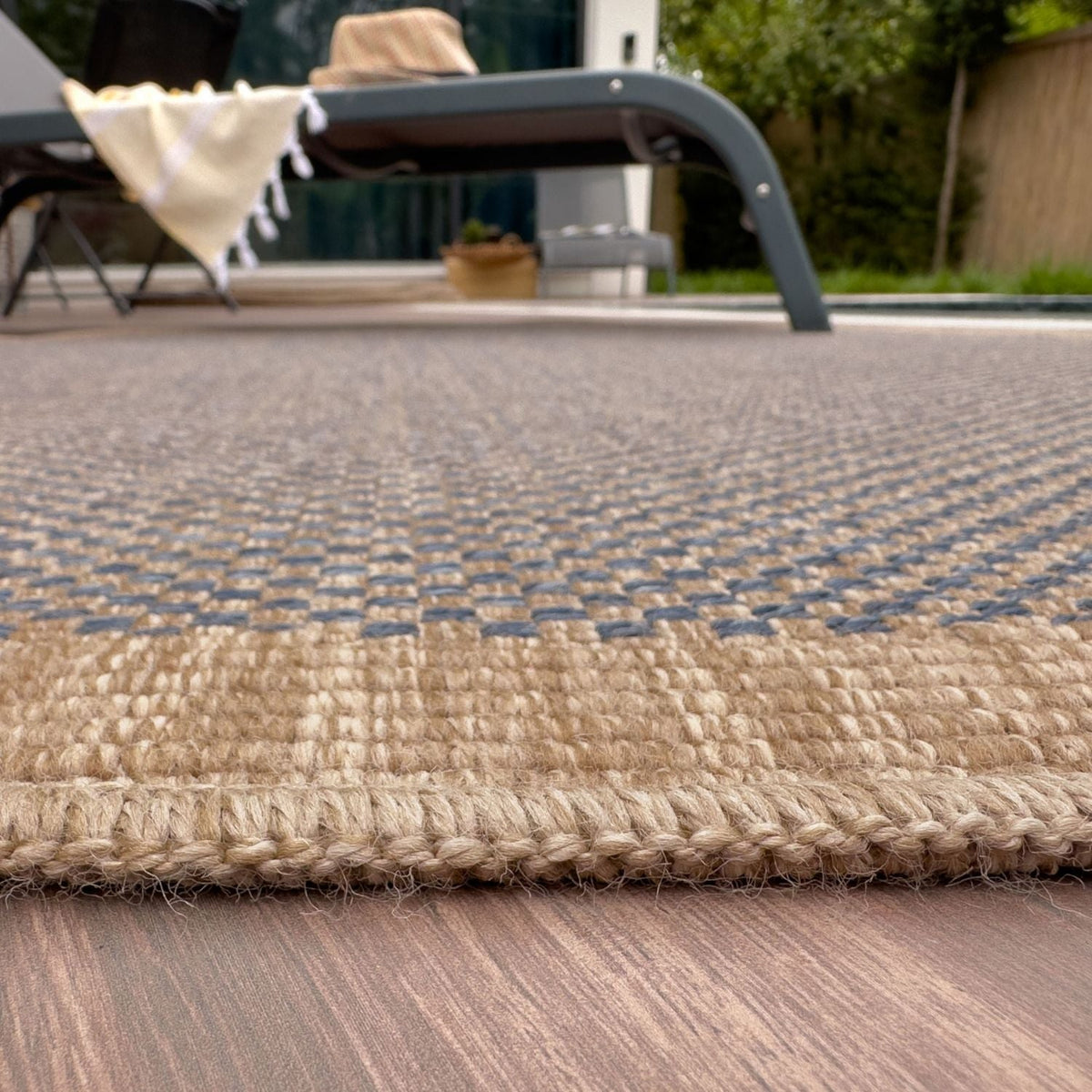 The Rugs Nature Outdoor Rug Blue 5200B