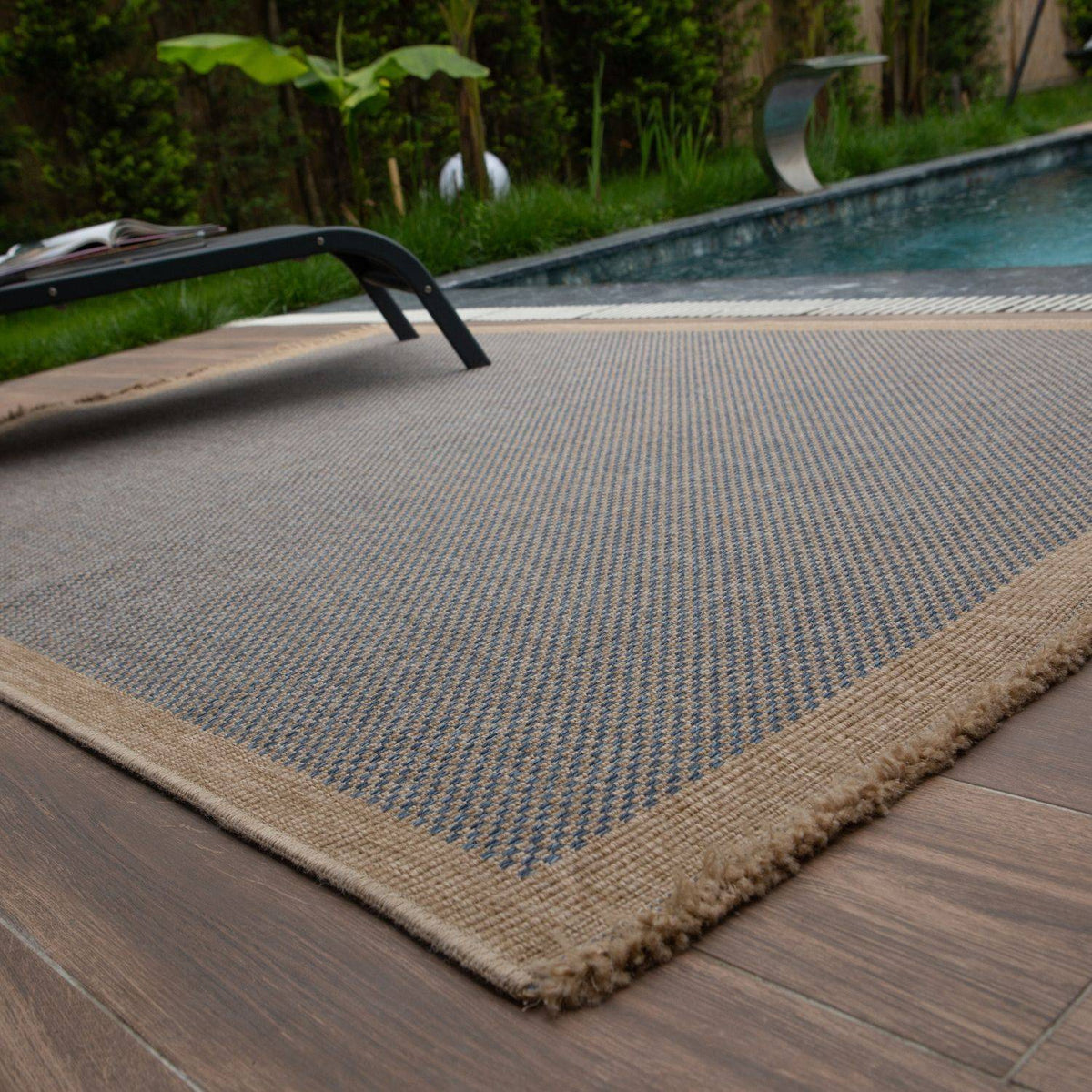 The Rugs Nature Outdoor Rug Blue 5200B