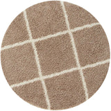 Moroccan Beige Shaggy Rug | 520