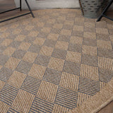 Nature Outdoor Rug Blue 5300B | The Rugs