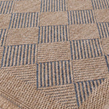 Nature Outdoor Rug Blue 5300B | The Rugs