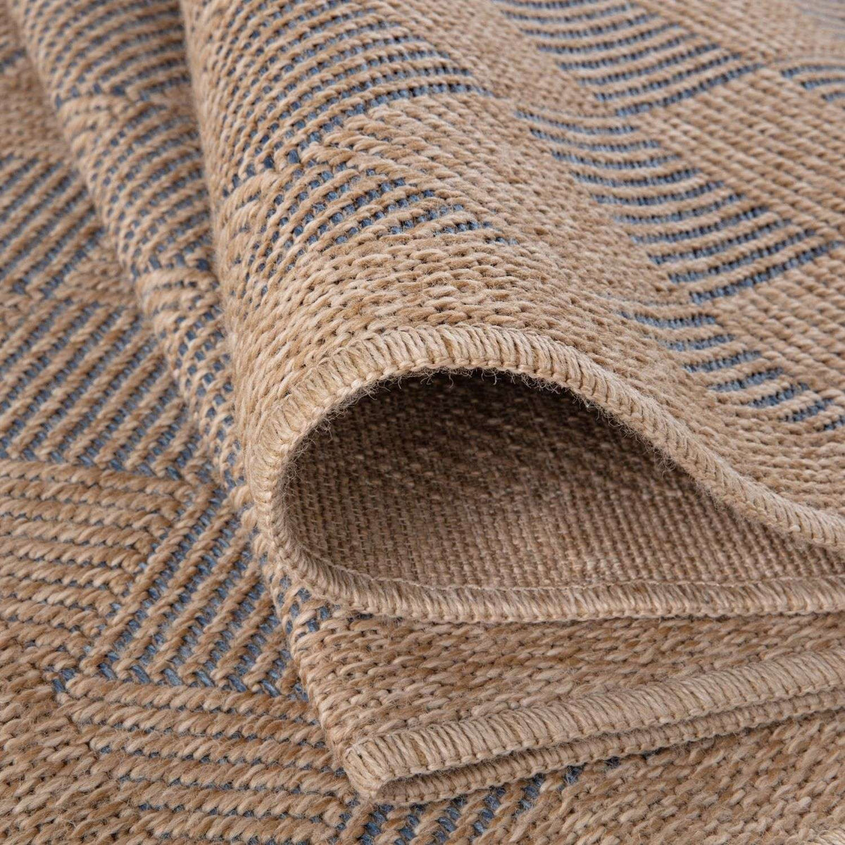 Nature Outdoor Rug Blue 5300B | The Rugs