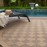 Nature Outdoor Rug Dark Grey 5300DG | The Rugs