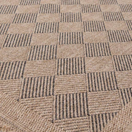 Nature Outdoor Rug Dark Grey 5300DG | The Rugs