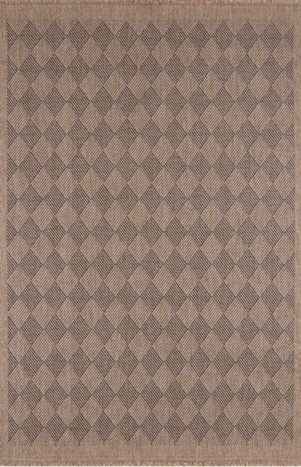 Nature Outdoor Rug Dark Grey 5300DG | The Rugs