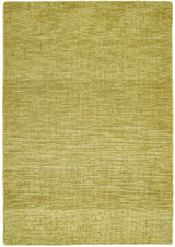 Country Autumn Gold Solid Wool Rug by The Rugs