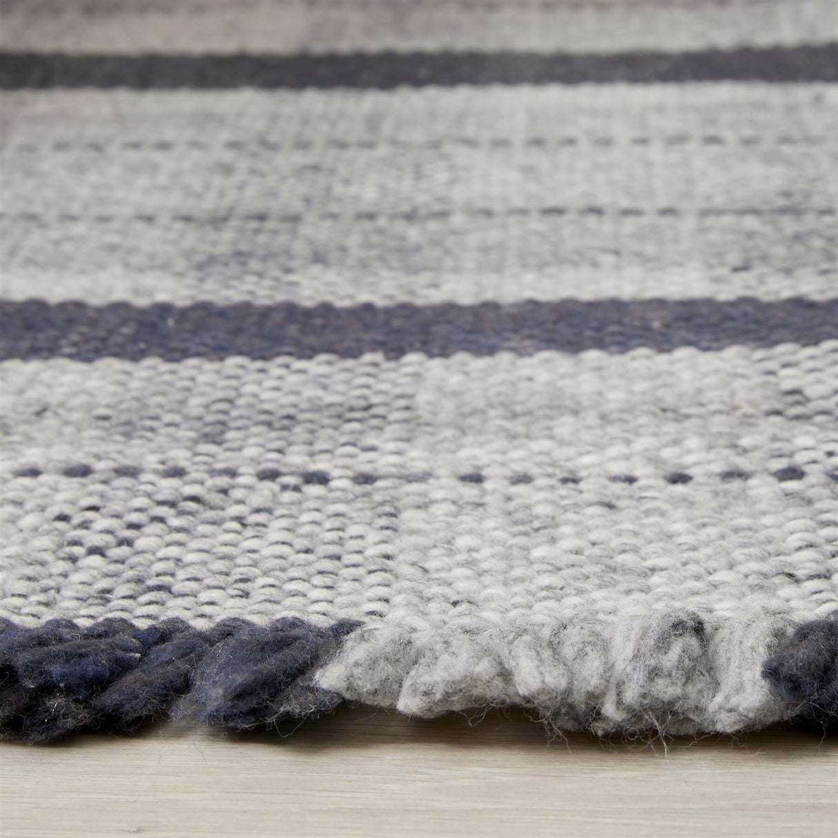 Highland Navy Checkered Rug