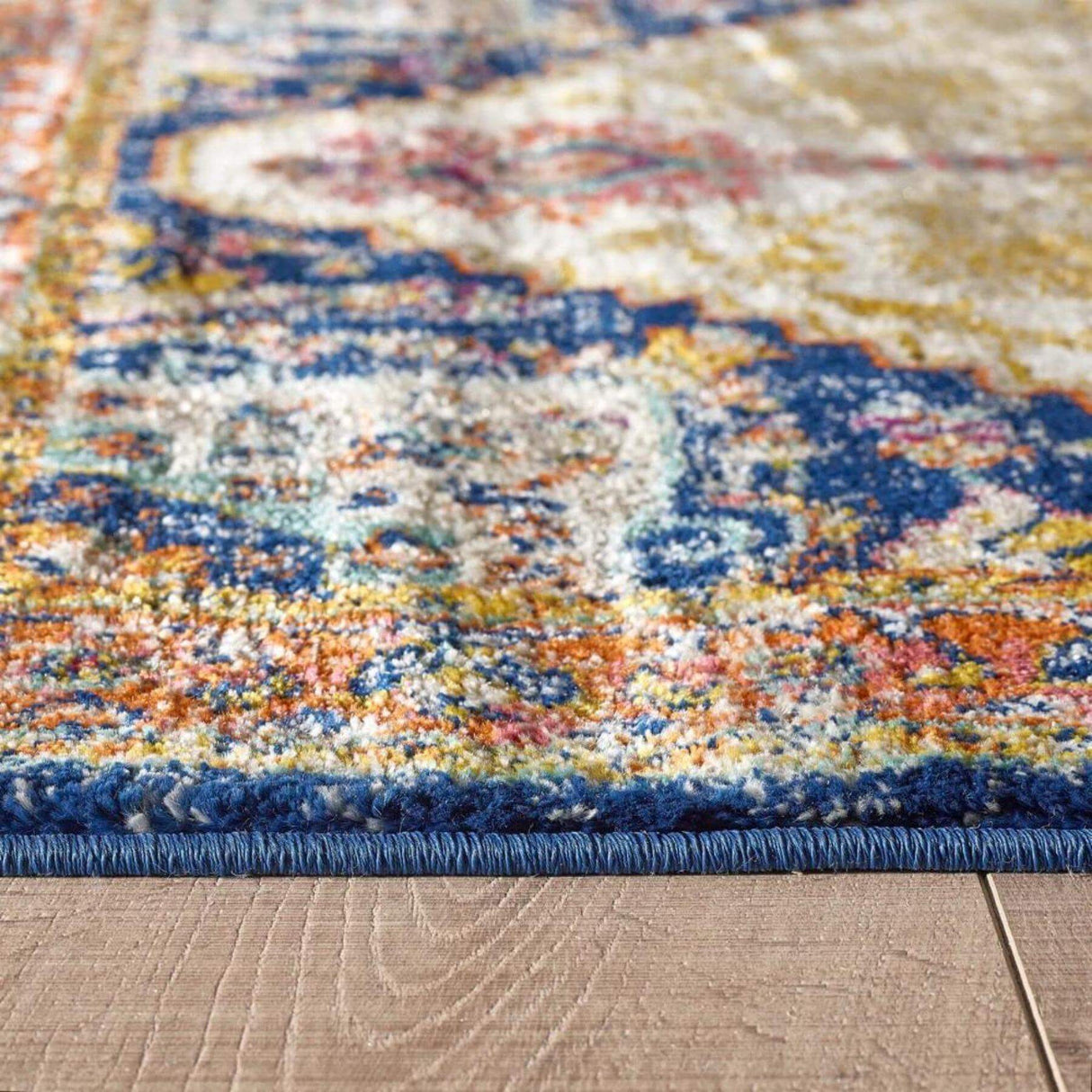 Granada Multicolour Vintage Rug Amber by The Rugs