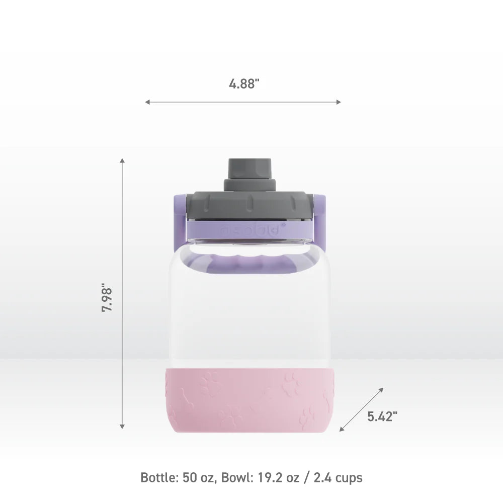 Asobu The Barkley Tritan Bottle, Pink, 50 oz