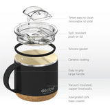 Asobu Infinite Mug, 470 ml, Black