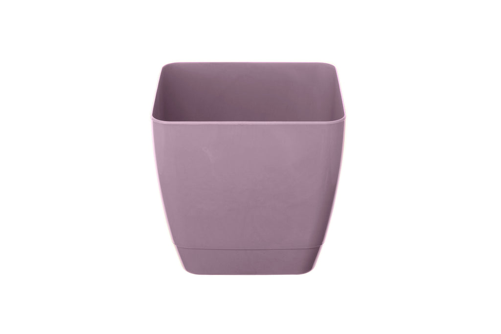 Whitefurze Cool Grey Square Indoor Pot, 20cm