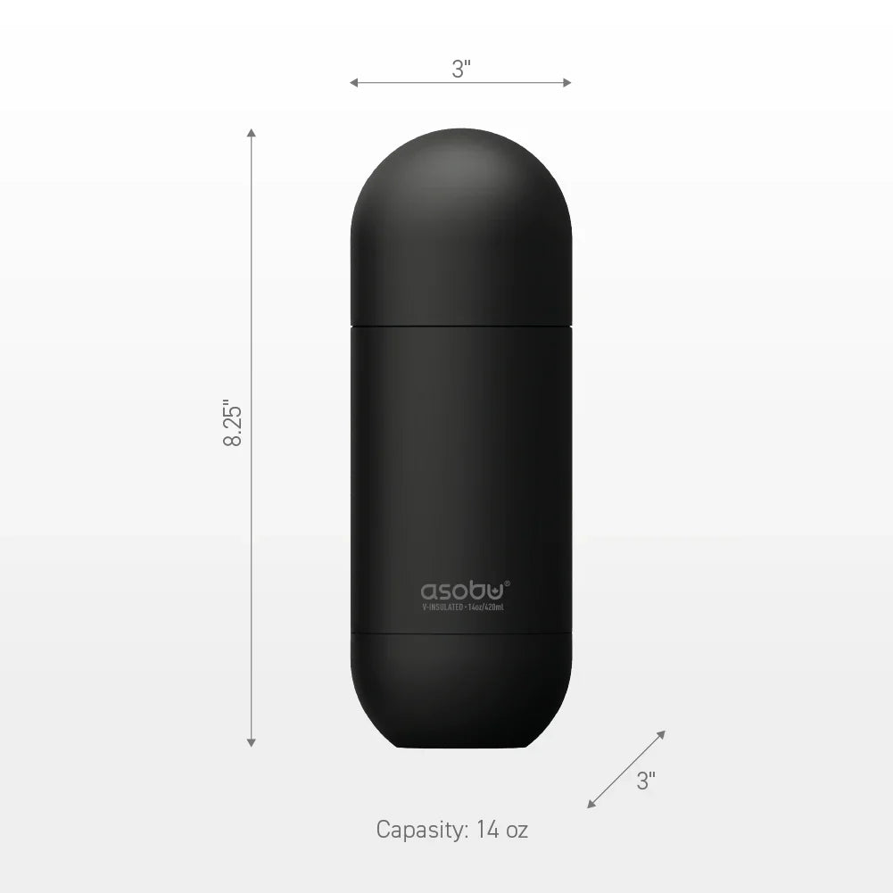 Asobu Orb Bottle, 400ml , Yellow