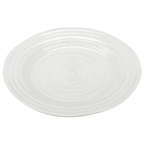 Portmeirion Sophie Conran Porcelain Dinner Plates, Set of 4, White