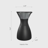 Asobu Pour Over, 32 oz, Wood