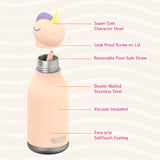 Asobu Unicorn Bestie Bottle, 460ml