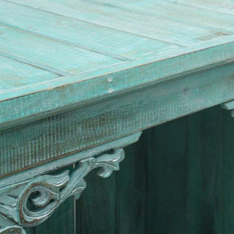 HatiNest Albasia Bathroom Cabinet Turquoise Wash