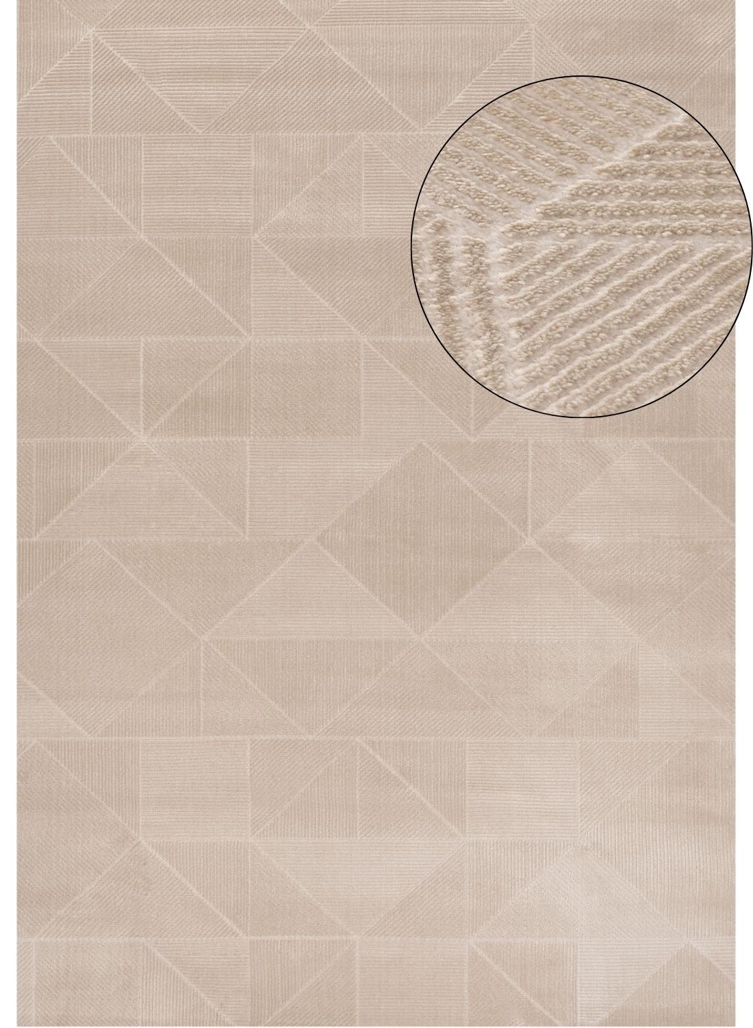 Carmel Beige Rug Abstract 6000 by The Rugs