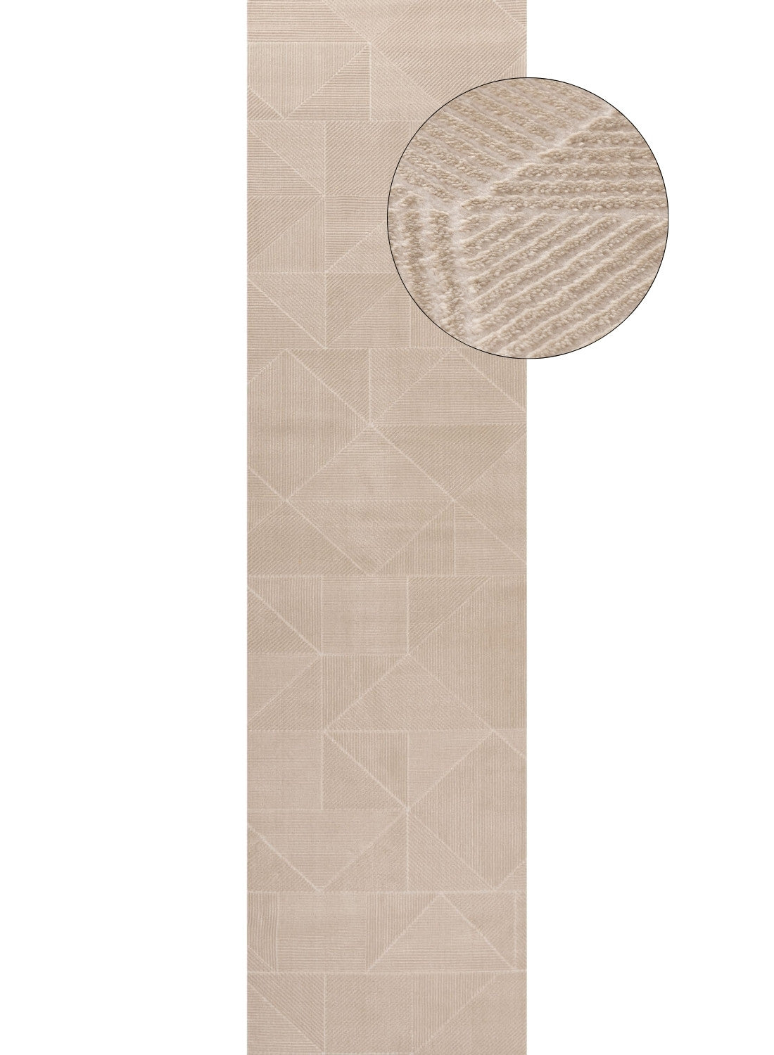 Carmel Beige Rug Abstract 6000 by The Rugs